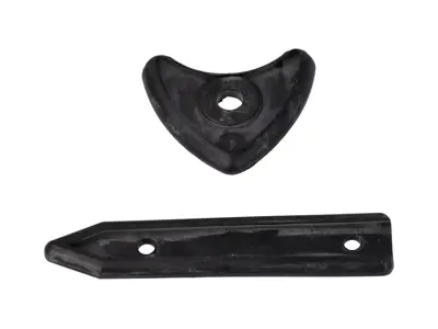 Pakkingset voetstuk handgreep motorkap. Porsche 356A - 64455900300, 35658315, 54058316